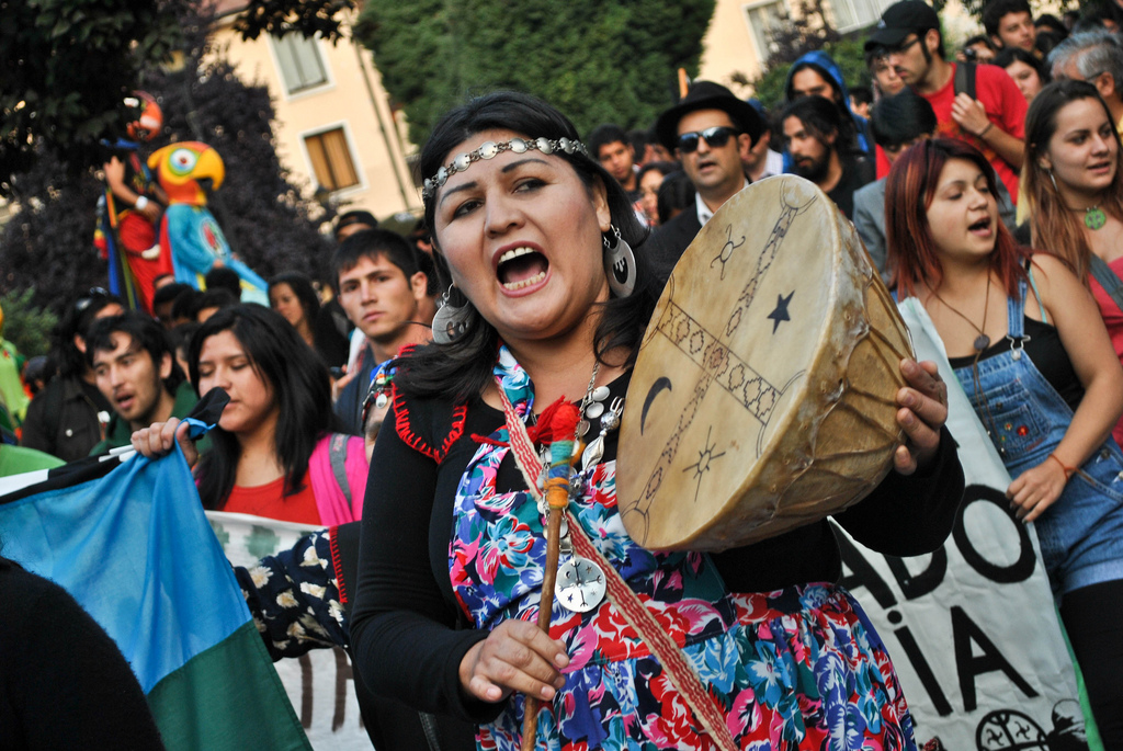 protest mapuche