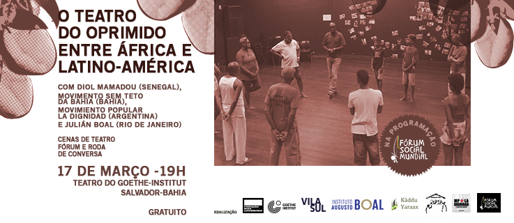 O Teatro do Oprimido entre África e Latino-América - banner site